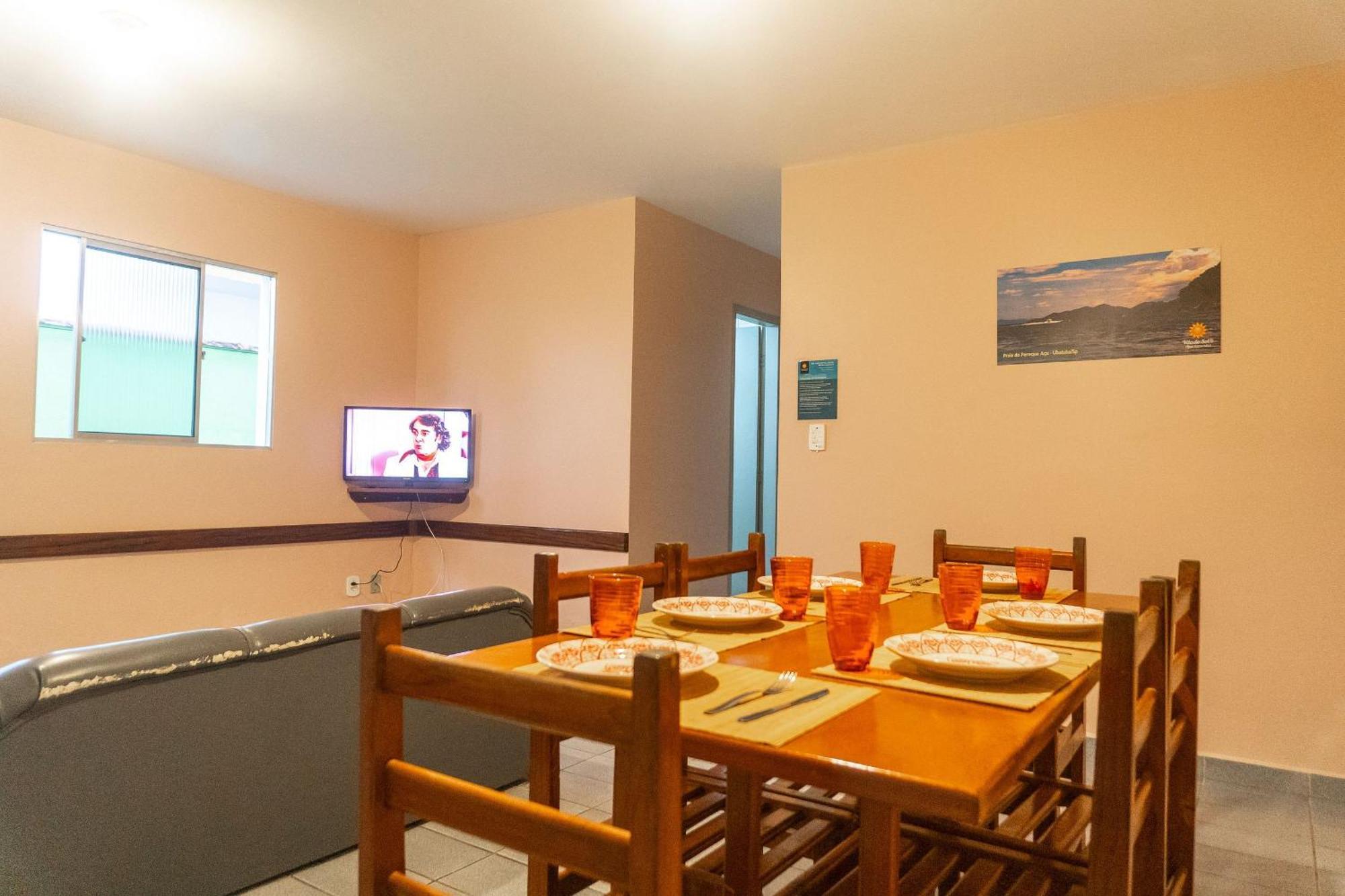 Apartamentos Incriveis Primeira Quadra Mar Wifi Ubatuba Exterior foto